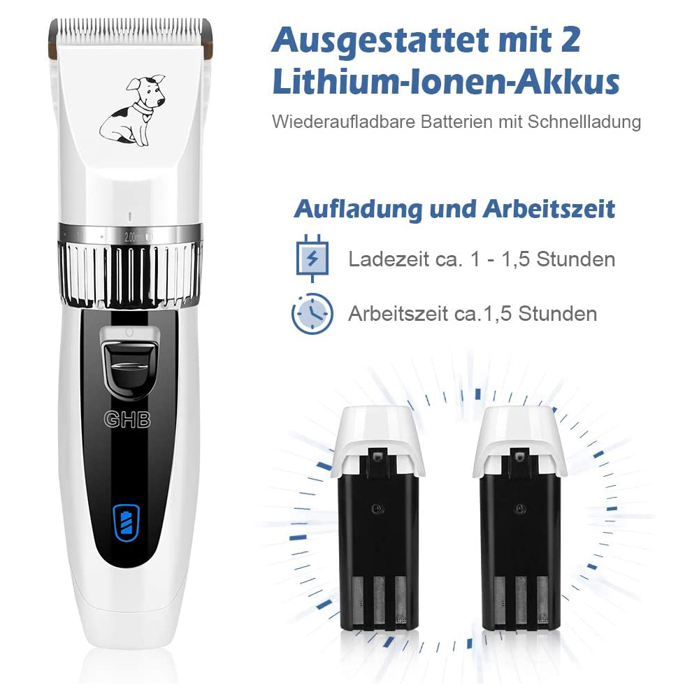 ghb dog grooming clippers