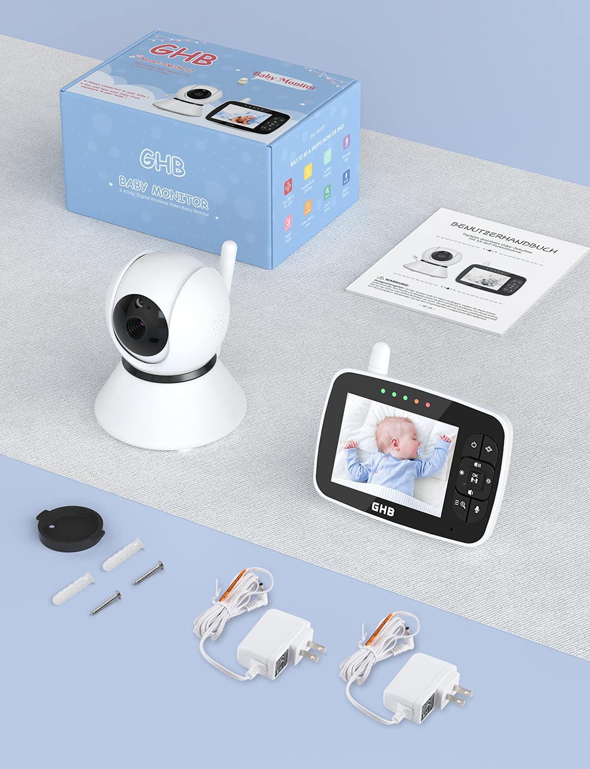 GHB Baby Monitor with Camera and Audio 5 HD Zimbabwe