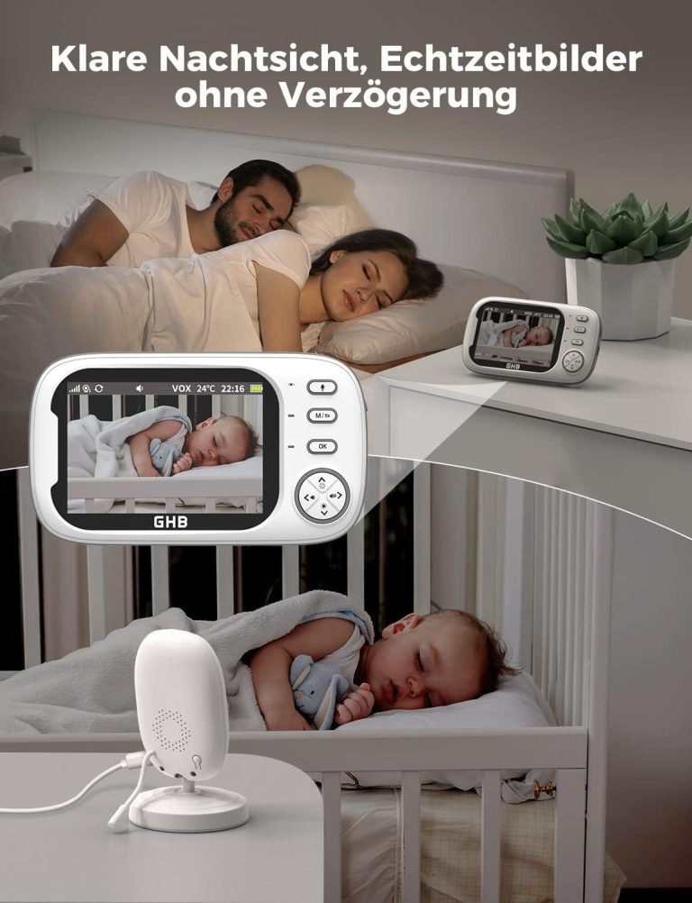 Supporto Clip Per Baby Monitor GHB UU24 - Regolabile Senza Fori, Per Telecamera 2.4GHz - Foto 3